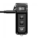 Сверхмощный наключный фонарь с OLED дисплеем Nitecore TUP, серый