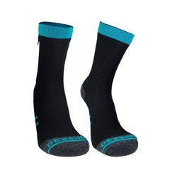 Шкарпетки водонепроникні Dexshell Running Lite з синьою смугою, розмір S