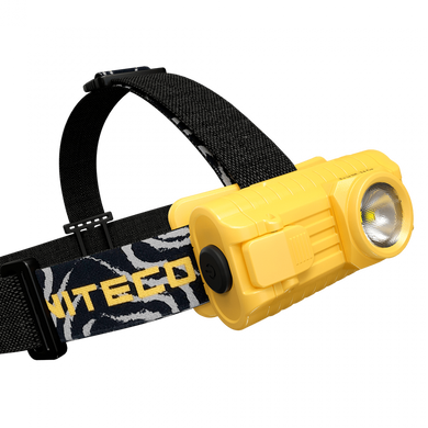 Налобний вибухозахищений ліхтар Nitecore HA23-EX жовтий