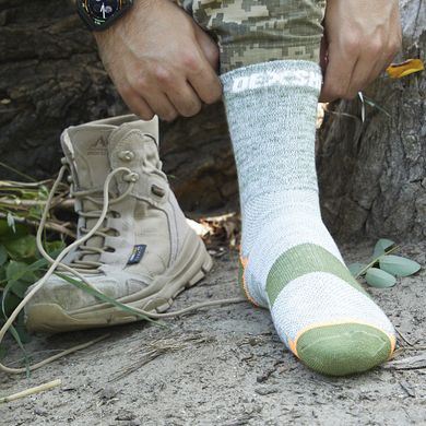 Шкарпетки водонепроникні Dexshell Terrian Walking Ankle, зелені, розмір S
