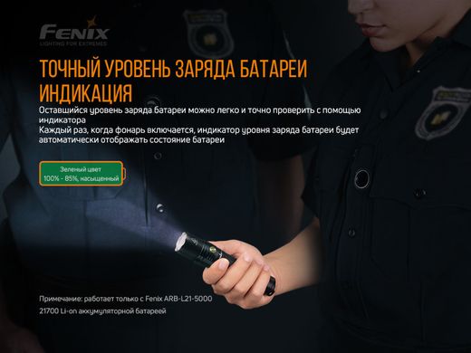 Ліхтар ручний Fenix PD36R+ліхтар ручний Fenix E01 V2.0 у подарунок