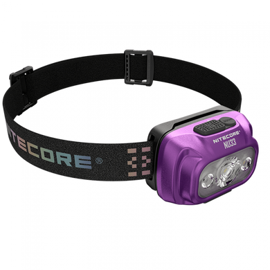 Налобный фонарь Nitecore NU33 limited edition фиолетовый
