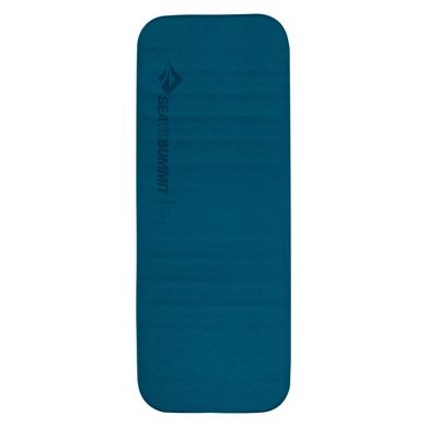 Коврик самонадувающийся Self Inflating Comfort Deluxe Mat от Sea To Summit, Byron Blue, Regular Large Wide, 201 x 76 х 10см (STS ASM2065-01461606)