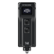 Надпотужний наключний, EDC ліхтар з OLED дисплеєм Nitecore T4K (USB Type-C) чорний