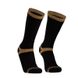 Шкарпетки водонепроникні Dexshell Hytherm Pro Socks, чорні з коричневою смугою, розмір S