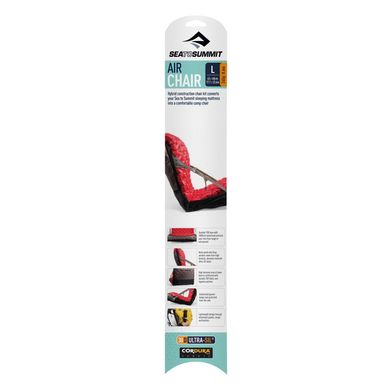 Чохол-крісло Sea To Summit Air Chair Updated Black, 202 см (STS AMAIRCL)